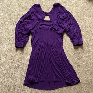 BCBG Size M deep purple dress